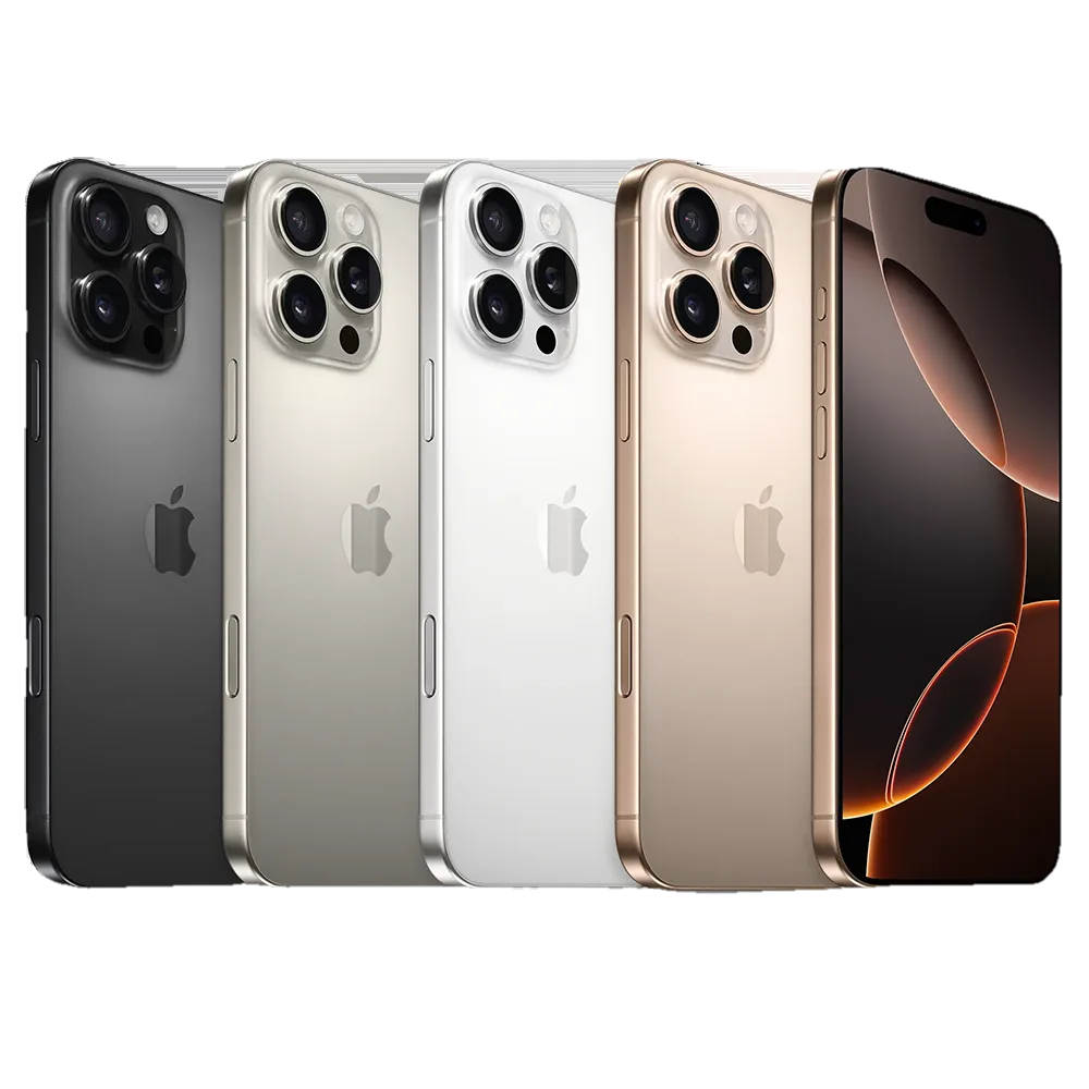 Заден капак iPhone 16 Pro — Титан — примерна снимка на вида част
