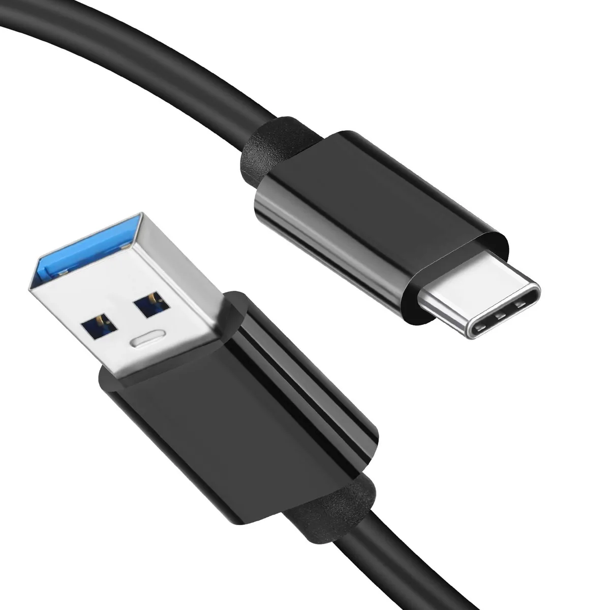 Алтернативен кабел за зареждане USB-A към USB-C — примерна снимка на вида част