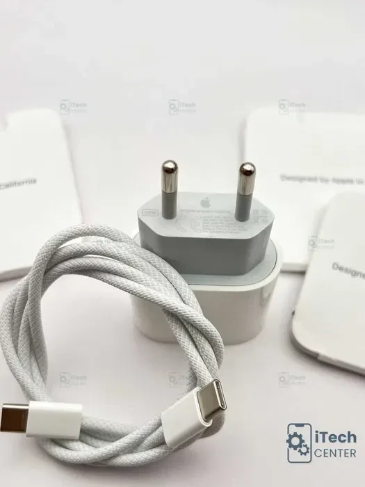 Оригинален кабел за зареждане USB-C към USB-C — примерна снимка на вида част