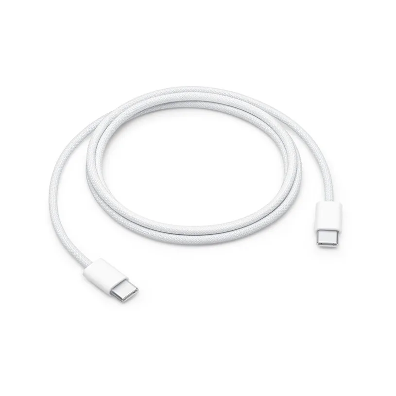 Оригинален кабел за зареждане USB-C към USB-C — примерна снимка на вида част