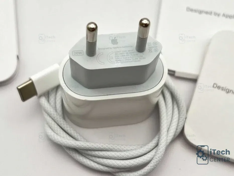 Оригинално зарядно 20W USB-C (адаптер) — примерна снимка на вида част