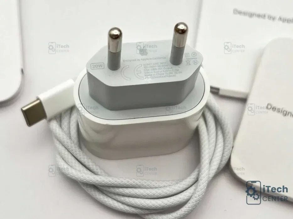 Оригинално зарядно 20W USB-C (адаптер) — примерна снимка на вида част