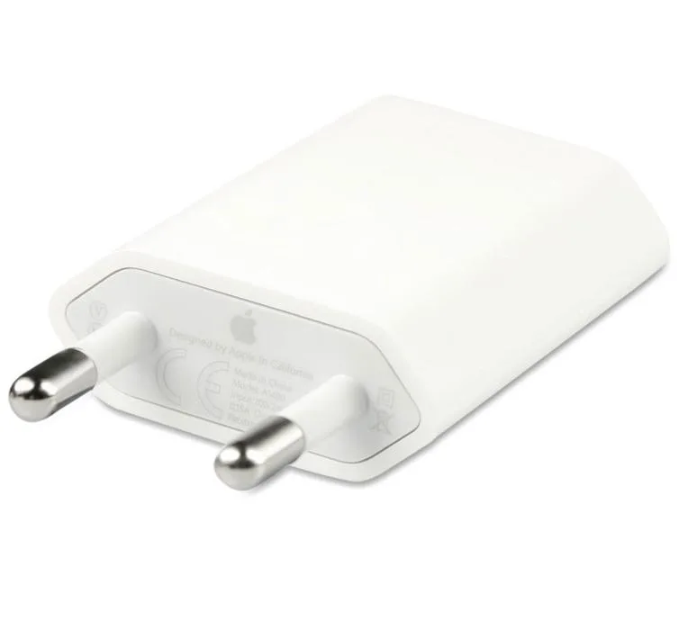 Оригинално зарядно 5W USB-A (адаптер) — примерна снимка на вида част