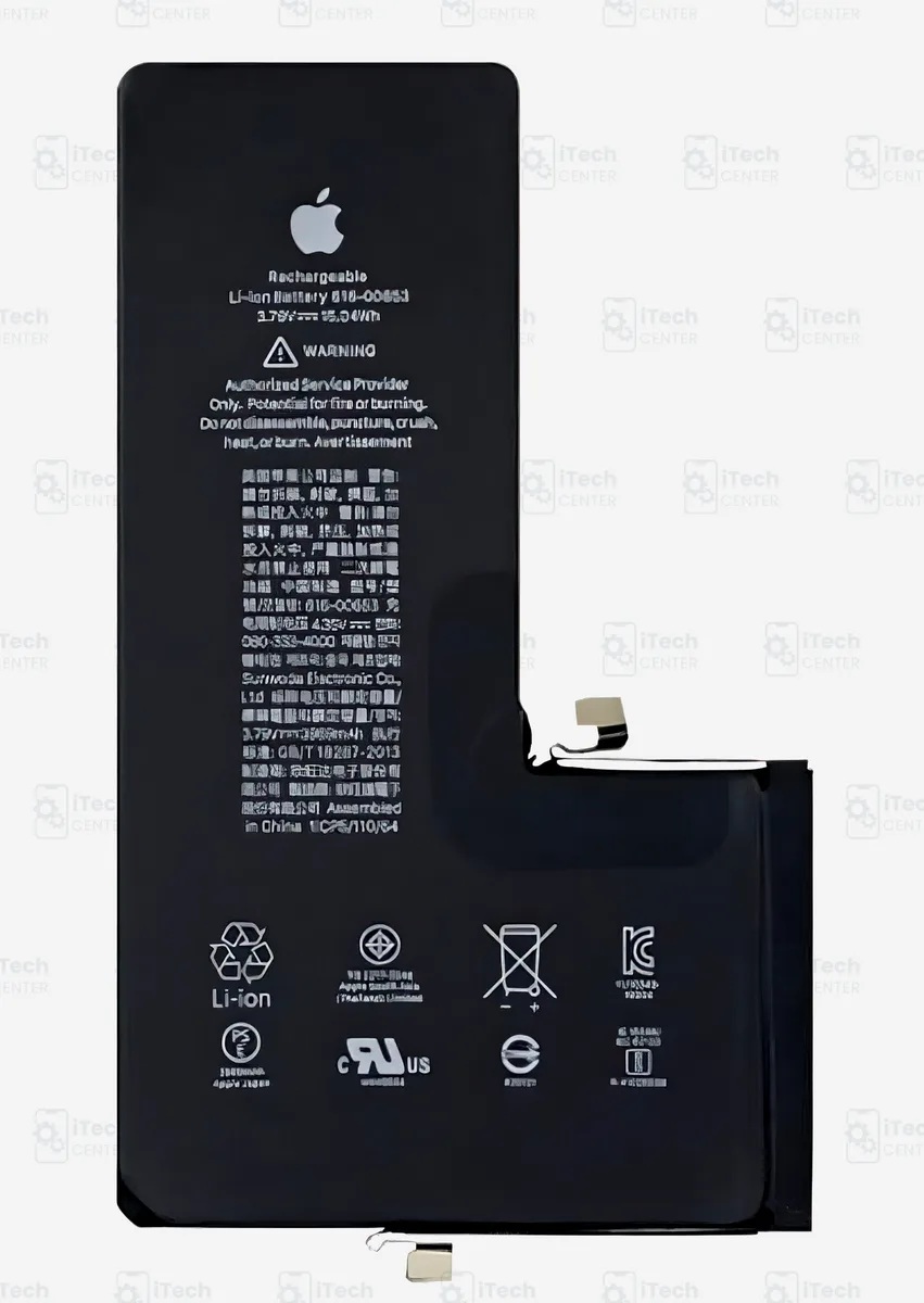 Оригинална батерия · клас C (80–87%) — iPhone 11 Pro — примерна снимка на вида част