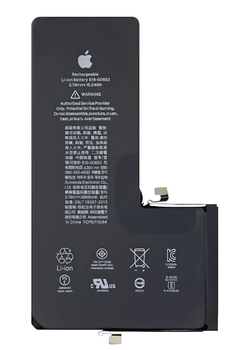 Оригинална батерия · клас C (80–87%) — iPhone 11 Pro — примерна снимка на вида част