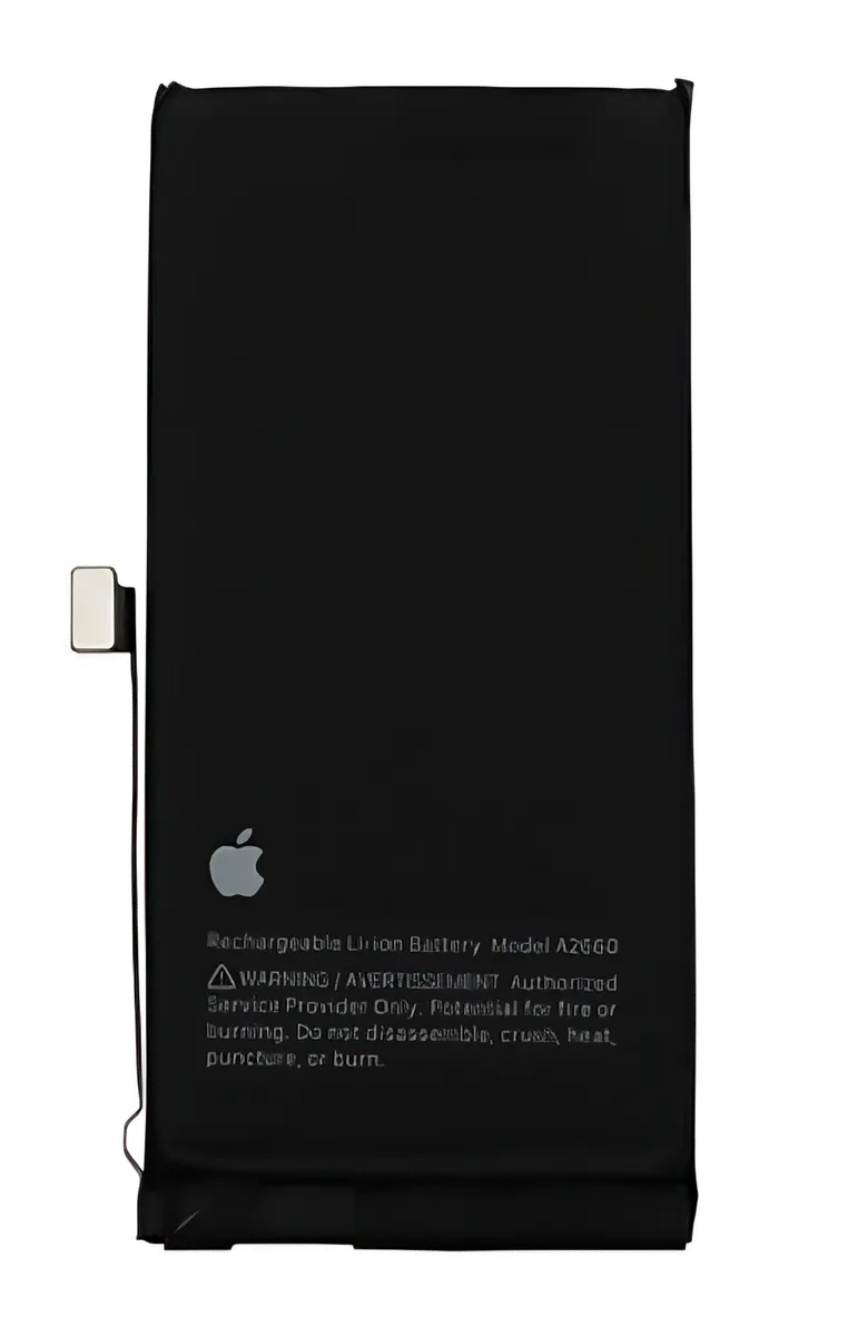 Оригинална батерия · клас D (под 80%) — iPhone 13 mini — примерна снимка на вида част