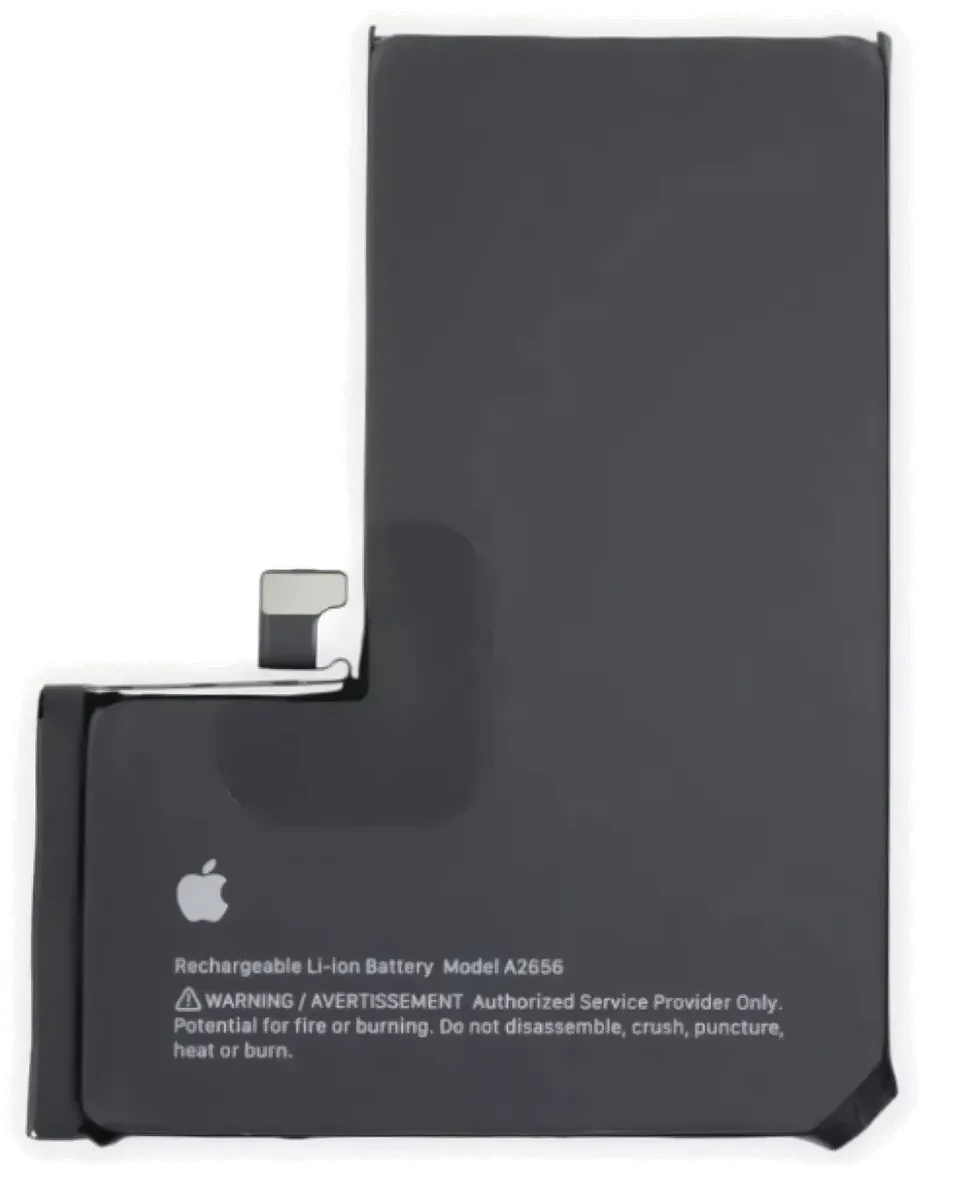 Оригинална батерия · клас C (80–87%) — iPhone 13 Pro — примерна снимка на вида част