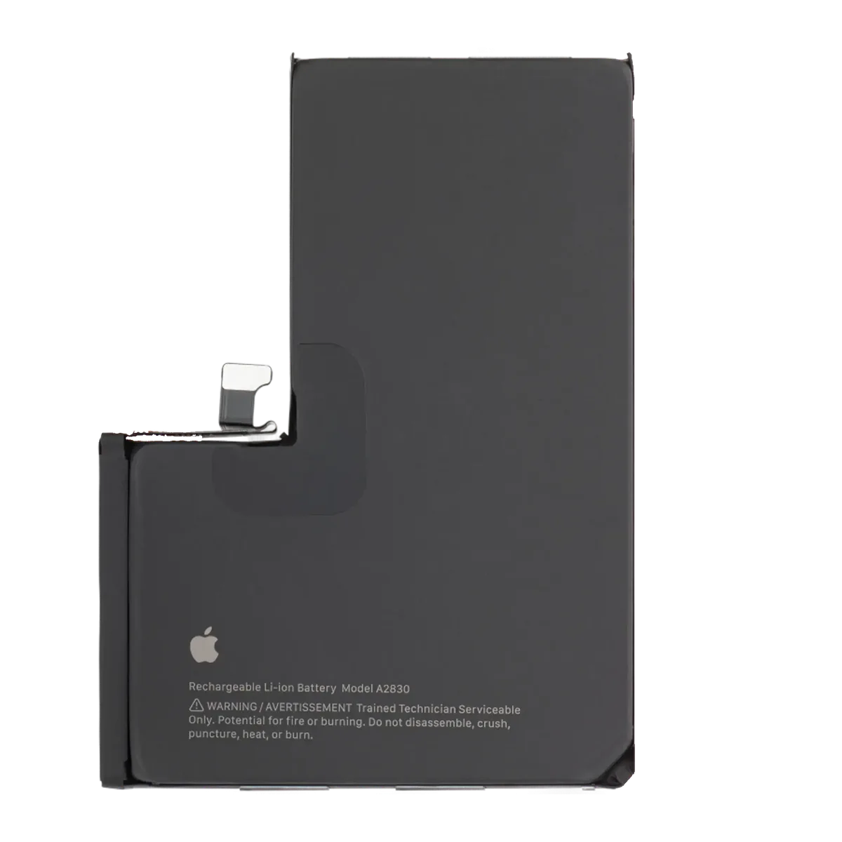 Оригинална батерия · клас D (под 80%) — iPhone 14 Pro Max — примерна снимка на вида част