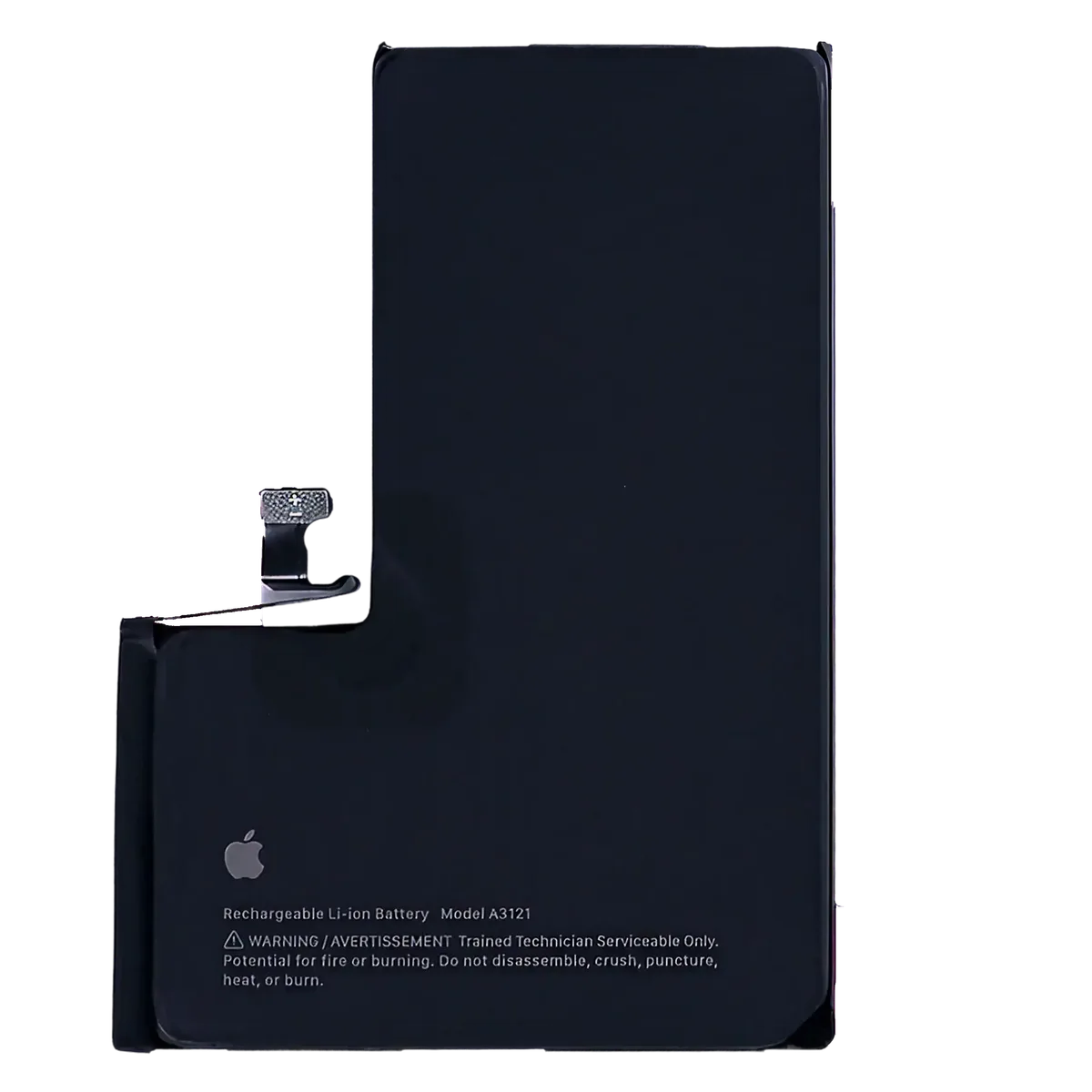 Оригинална батерия · клас D (под 80%) — iPhone 15 Pro Max — примерна снимка на вида част