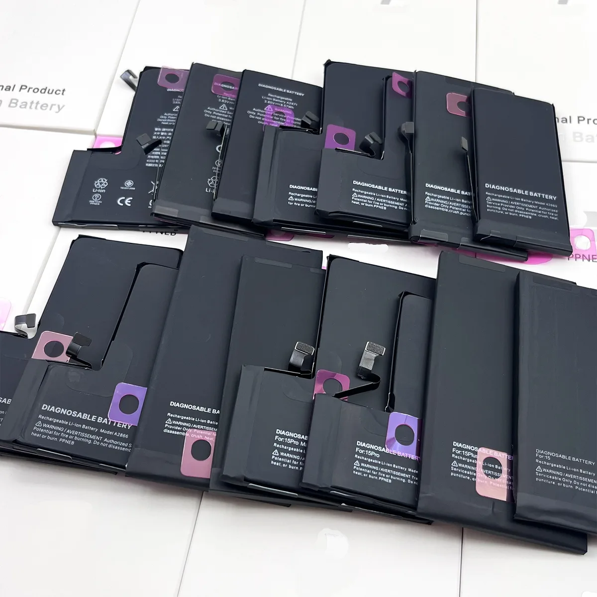 Нова батерия — оригинално качество — iPhone 16 Pro Max — примерна снимка на вида част
