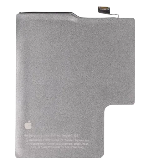 Оригинална батерия · клас A (93–100%) — iPhone 17 Pro (EU версия, с гнездо за SIM) — примерна снимка на вида част