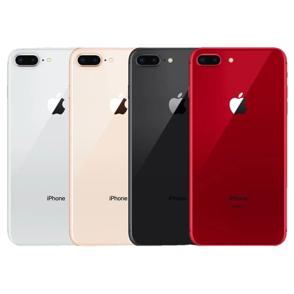 Заден капак iPhone 8 Plus — Тъмносив — примерна снимка на вида част