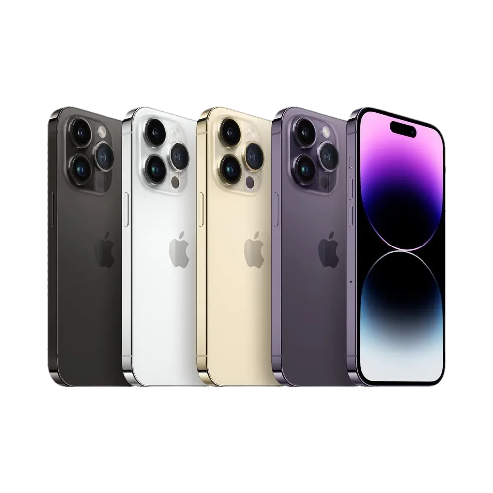 Заден капак iPhone 14 Pro Max — Черен — примерна снимка на вида част